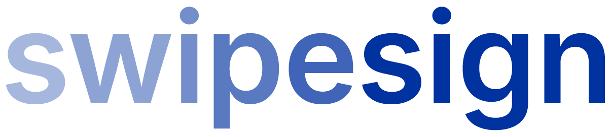 Homepage für Help Center „swipesign“